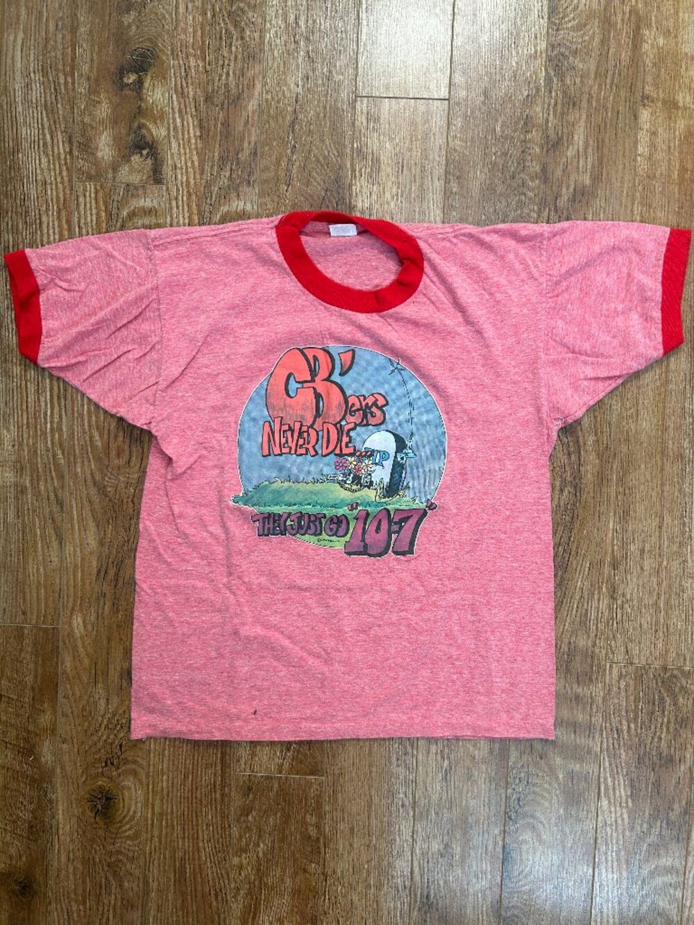 Vintage 1970's CBer's Ringer Tee